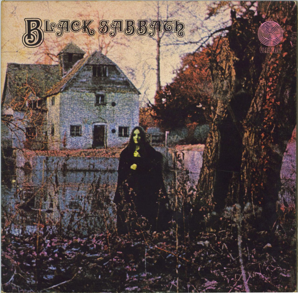 Black Sabbath Black Sabbath - 1st UK vinyl LP album (LP record) WWA006