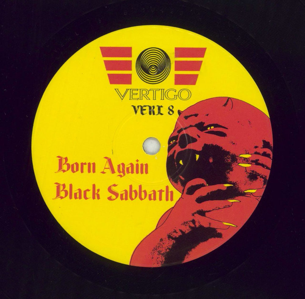 Black Sabbath Born Again - VG UK vinyl LP album (LP record) BLKLPBO852862