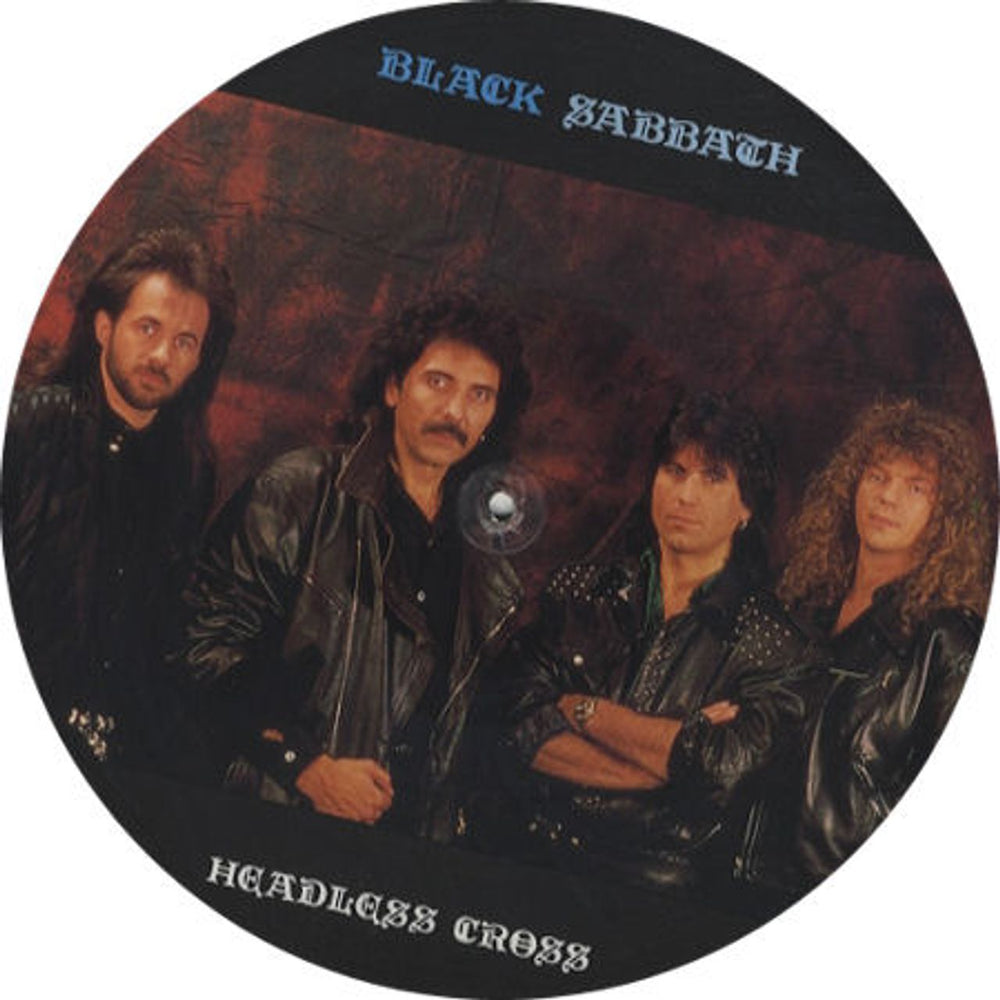 Black Sabbath Headless Cross UK picture disc LP (vinyl picture disc album) EIRSAPD1002