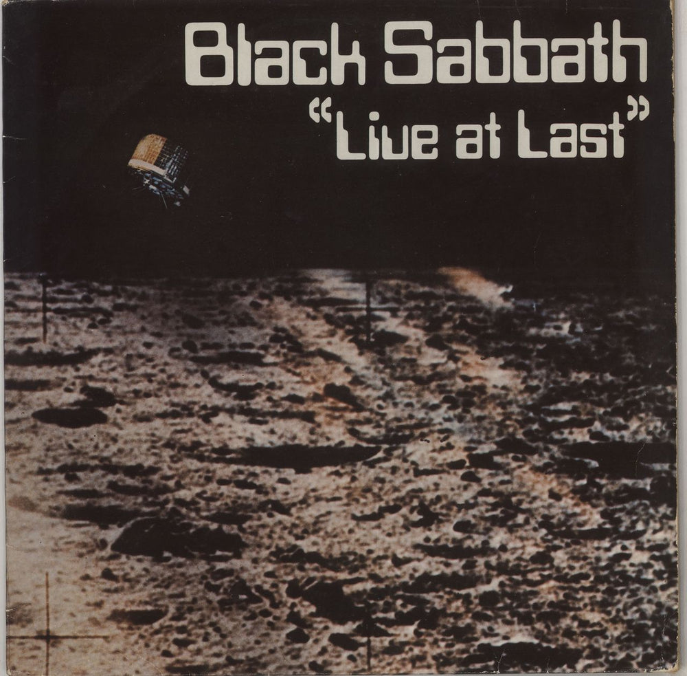 Black Sabbath Live At Last UK vinyl LP album (LP record) BS001