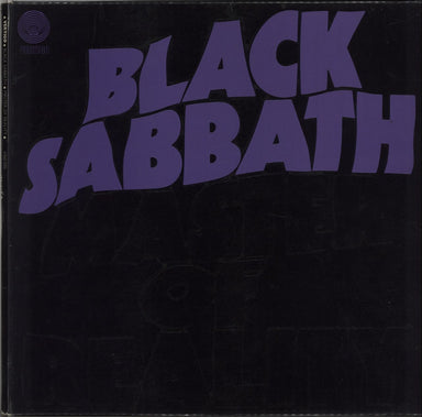 Black Sabbath Master Of Reality - 1st + Poster - VG UK vinyl LP album (LP record) 6360050