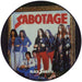 Black Sabbath Sabotage UK picture disc LP (vinyl picture disc album) 41028P