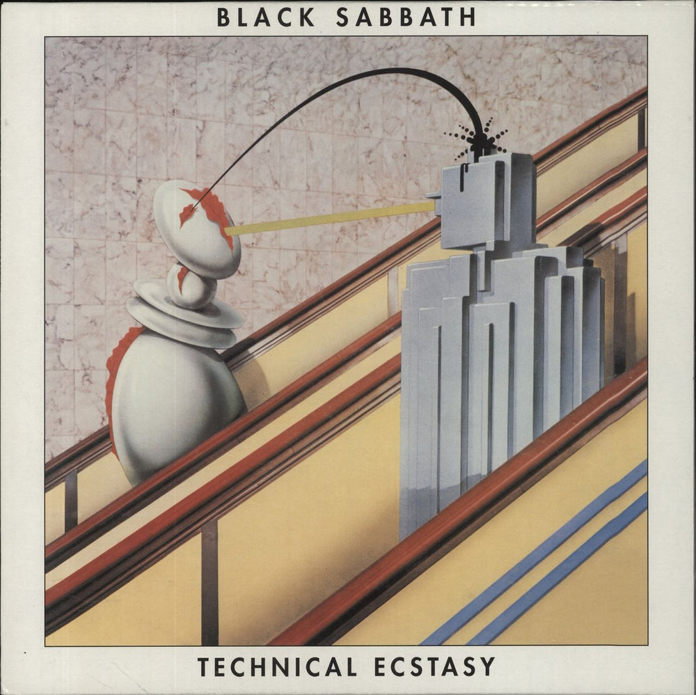 Black Sabbath Technical Ecstasy - 180gm UK vinyl LP album (LP record) CMHLP243