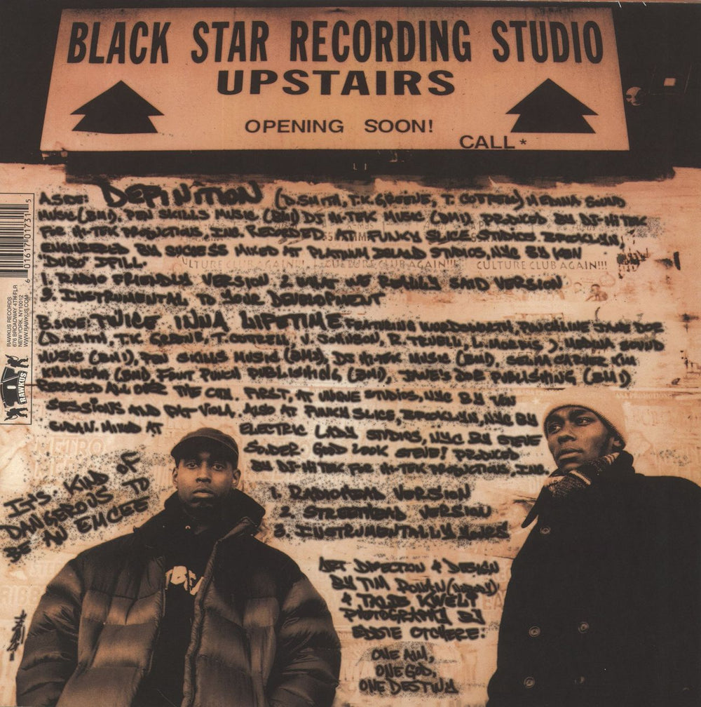 Black Star (Rap) Definition / Twice Inna Lifetime US 12" vinyl single (12 inch record / Maxi-single) 601617017315