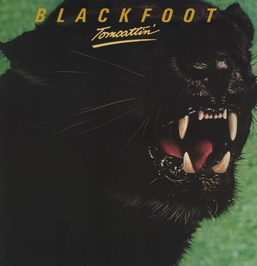 Blackfoot Tomcattin German vinyl LP album (LP record) ATC50702