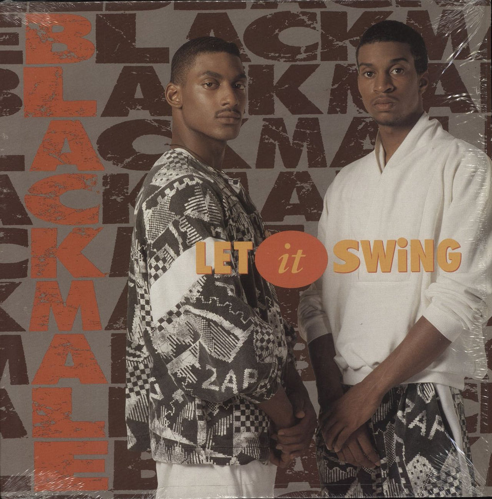 Blackmale Let It Swing - shrink US vinyl LP album (LP record) 773537-1