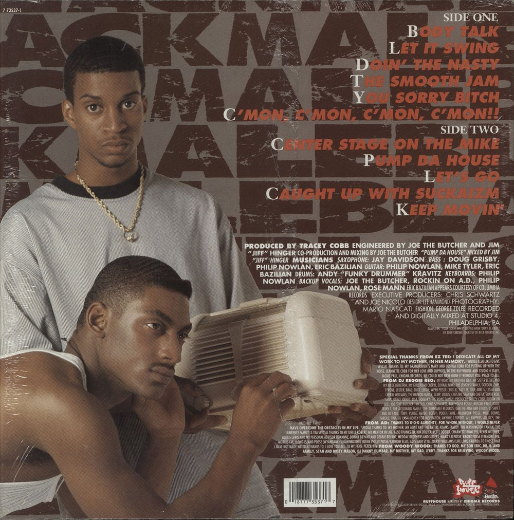 Blackmale Let It Swing - shrink US vinyl LP album (LP record)