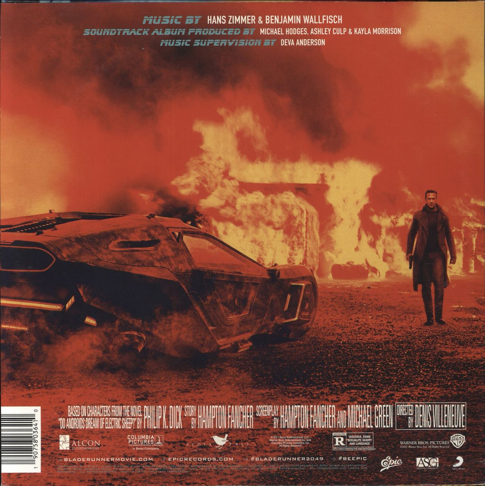 Blade Runner Blade Runner 2049 - EX UK 2-LP vinyl record set (Double LP Album) 190758036410
