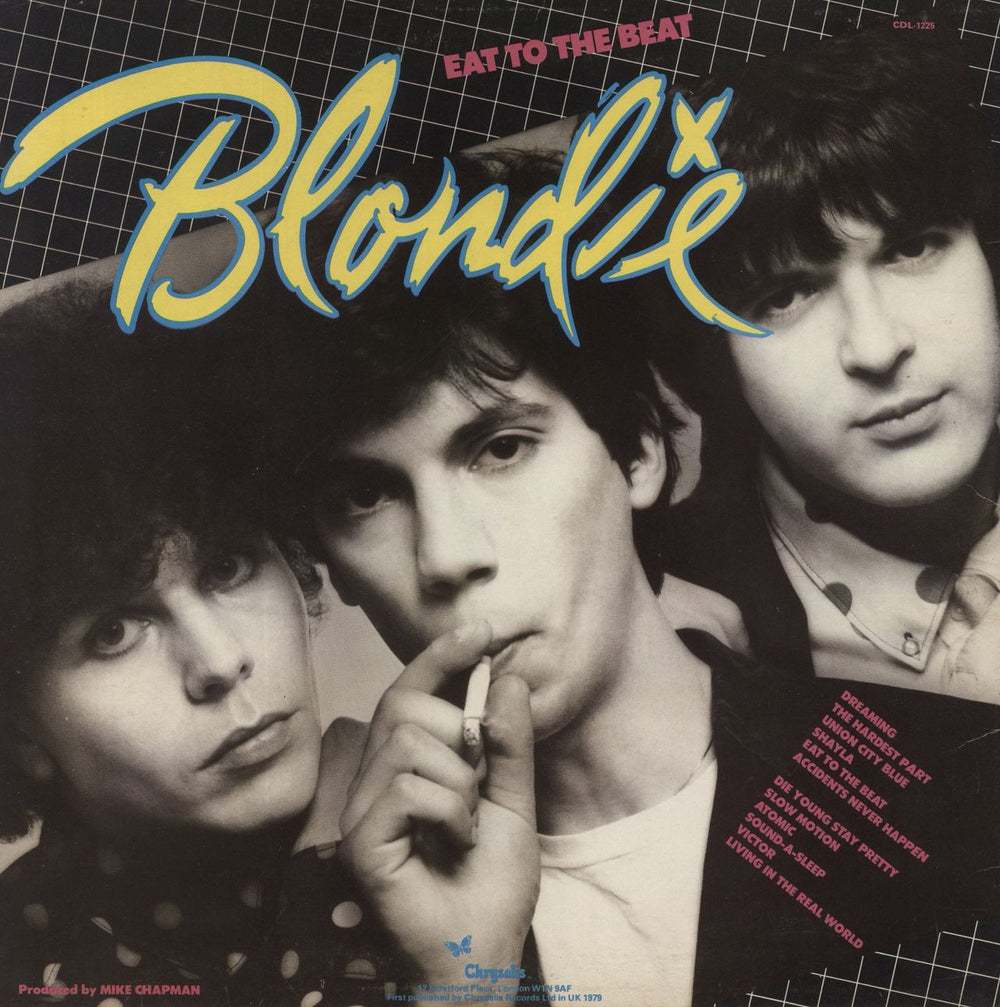 Blondie Eat To The Beat - Mislabelled UK vinyl LP album (LP record)