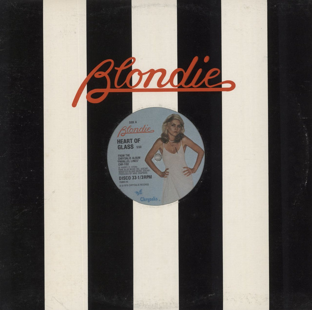 Blondie Heart Of Glass Canadian 12" vinyl single (12 inch record / Maxi-single) 75800