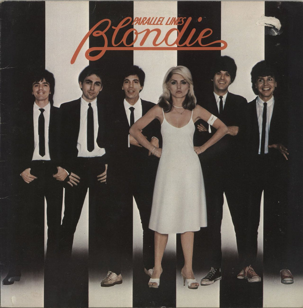 Blondie Parallel Lines + Inner - VG UK vinyl LP album (LP record) CDL1192