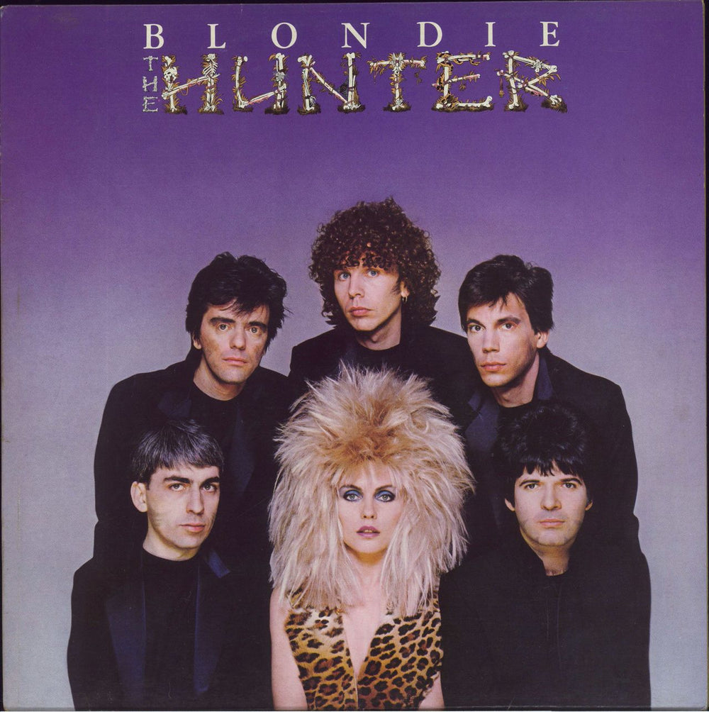 Blondie The Hunter UK vinyl LP album (LP record) CDL1384