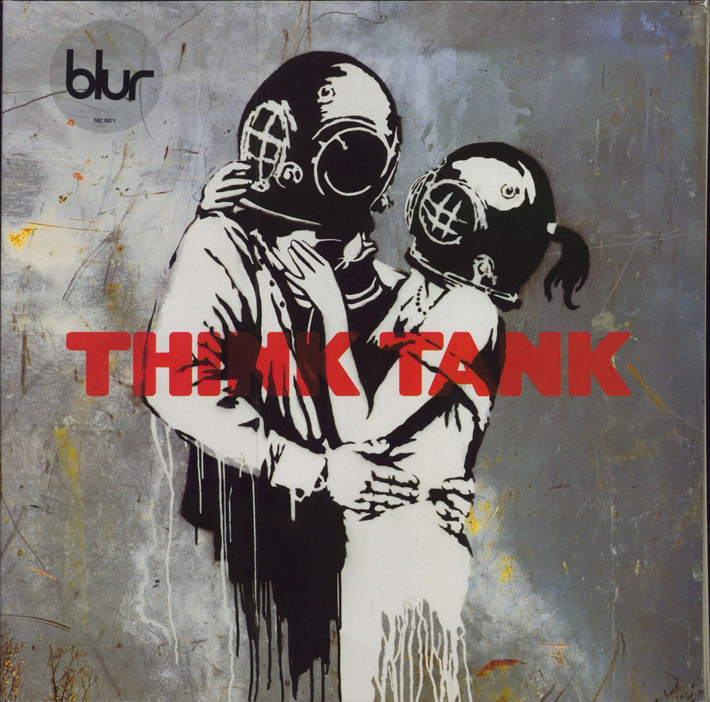 Blur Think Tank - 1st UK 2-LP vinyl record set (Double LP Album) 07243-582997-1-7