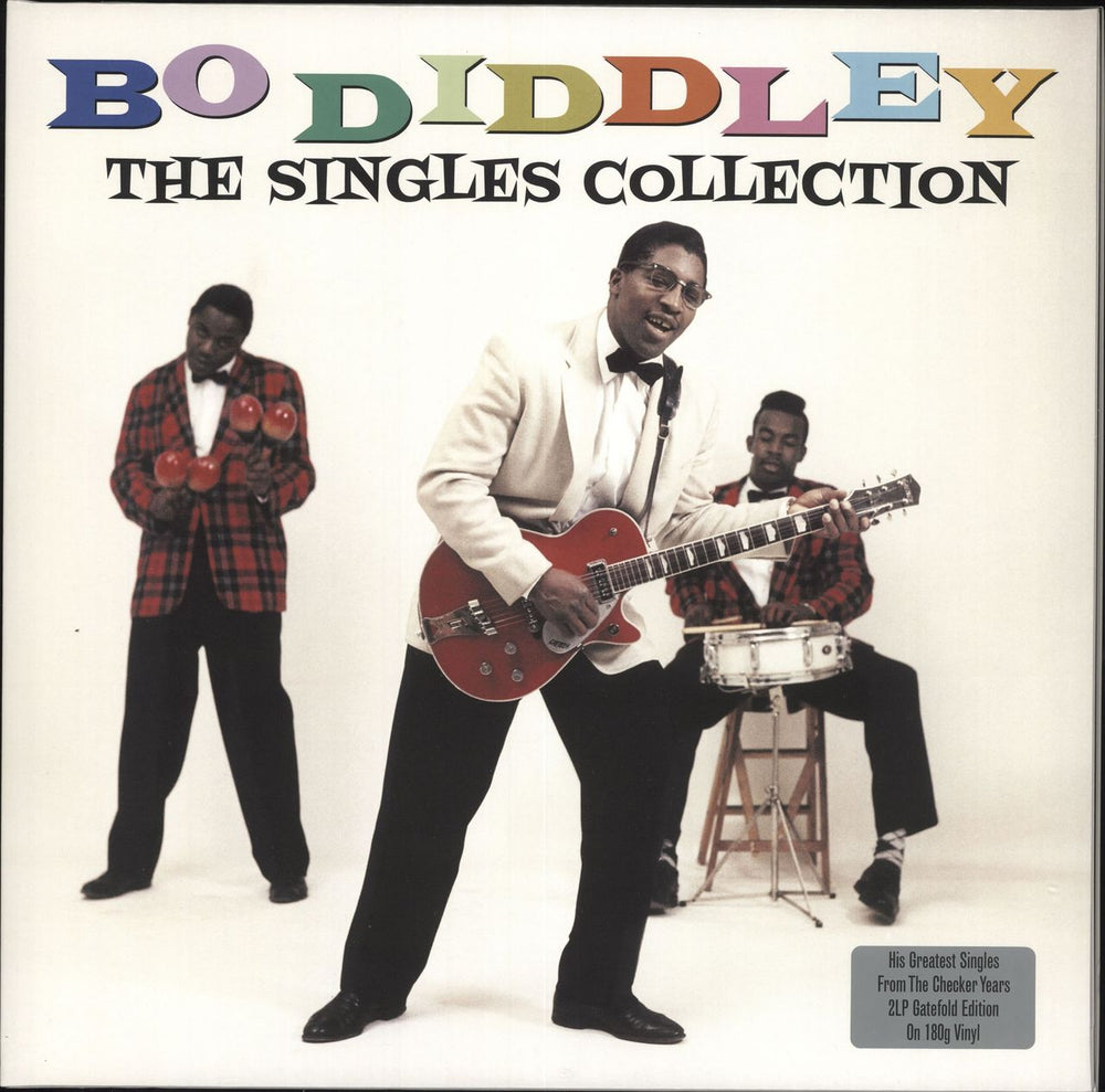 Bo Diddley The Singles Collection - 180gram Vinyl UK 2-LP vinyl record set (Double LP Album) NOT2LP180