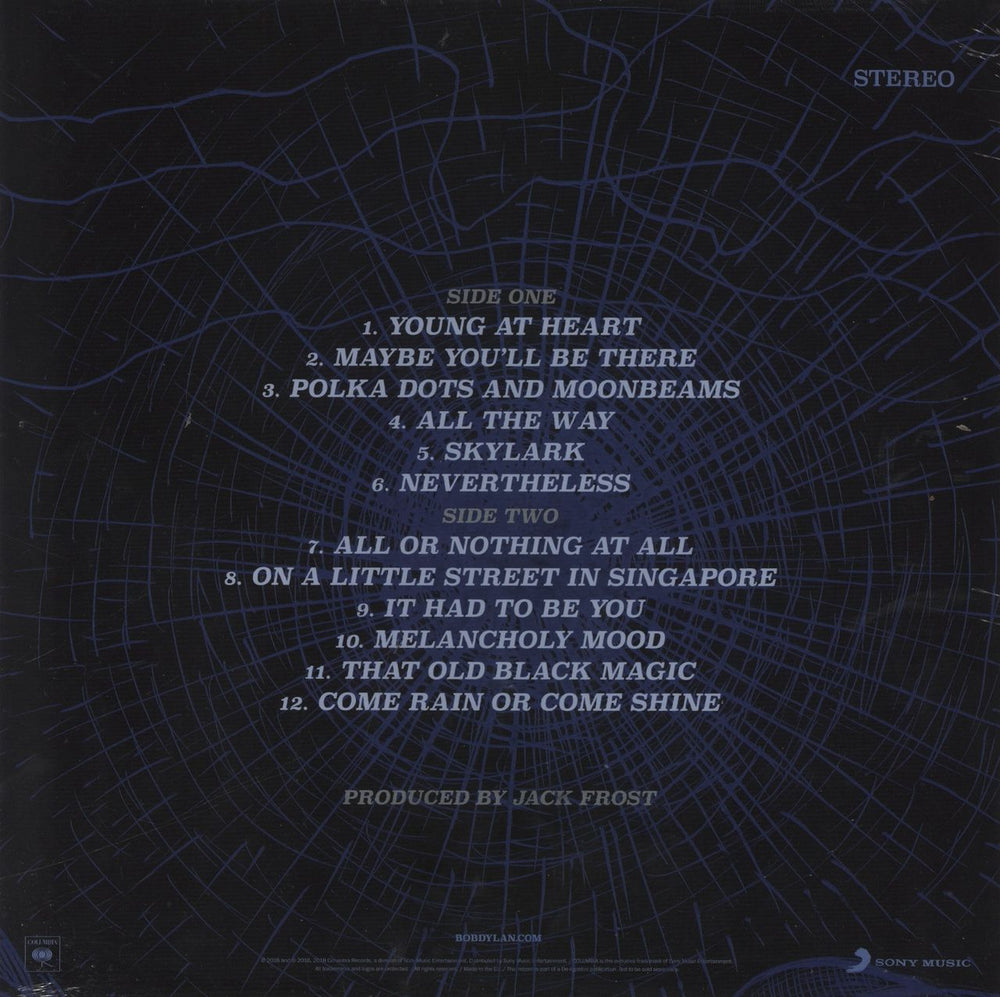 Bob Dylan Fallen Angels UK vinyl LP album (LP record)