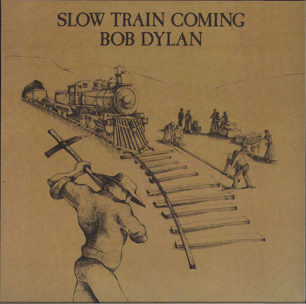 Bob Dylan Slow Train Coming - 180gm UK vinyl LP album (LP record) FC36120