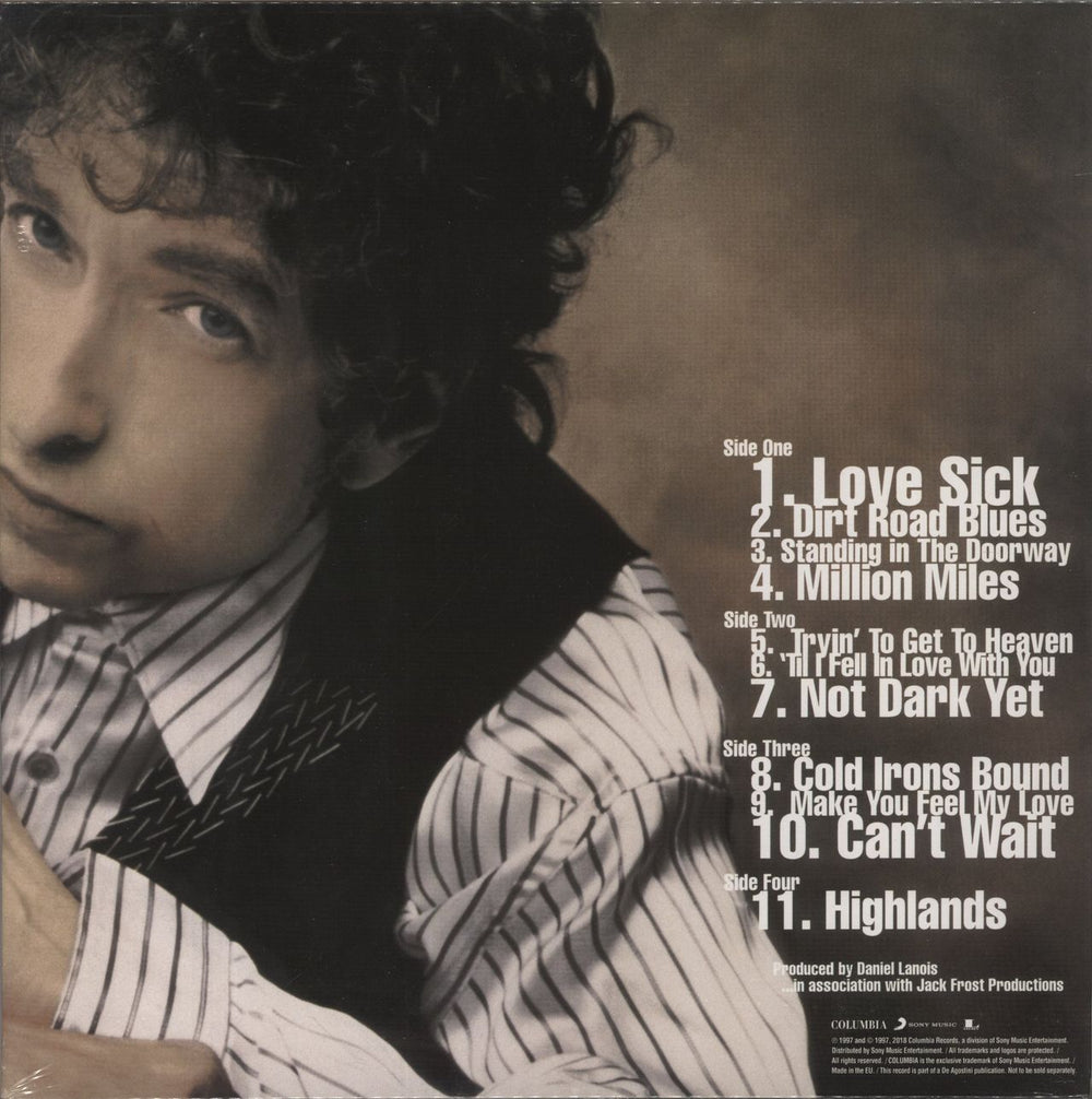 Bob Dylan Time Out Of Mind - 180 Gram Vinyl - Sealed + Booklet UK 2-LP vinyl record set (Double LP Album)