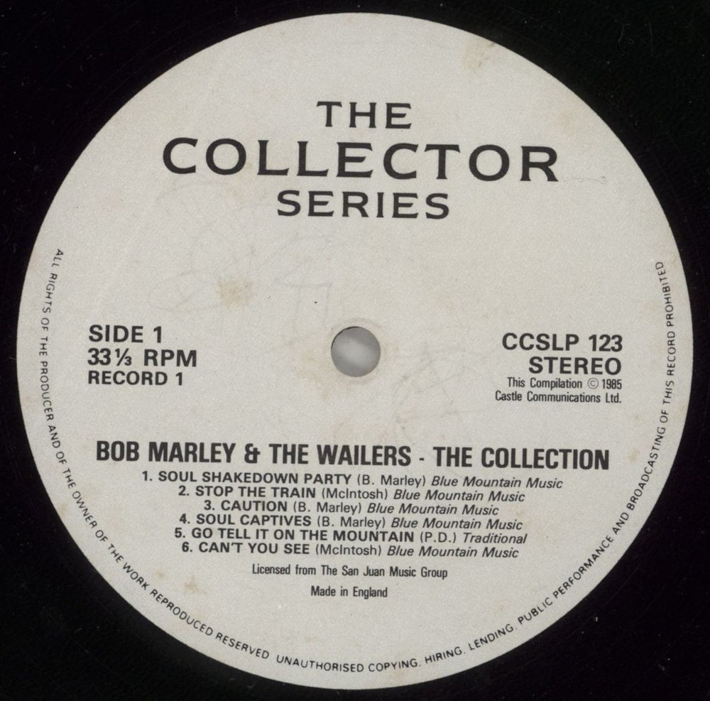 Bob Marley & The Wailers The Collection UK 2-LP vinyl record set (Double LP Album) BML2LTH875024