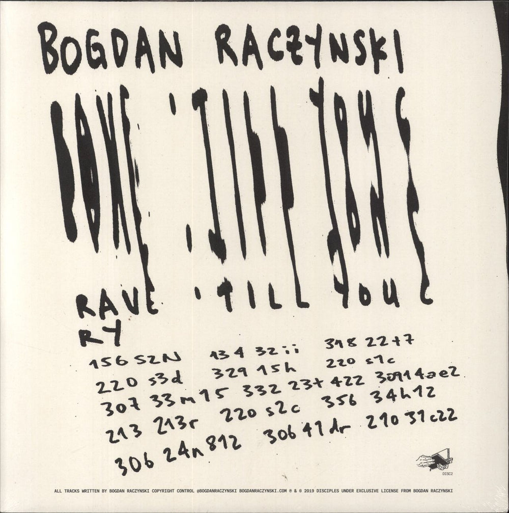 Bogdan Raczynski Rave 'Till You Cry - Sealed UK 2-LP vinyl record set (Double LP Album) 5060384614267