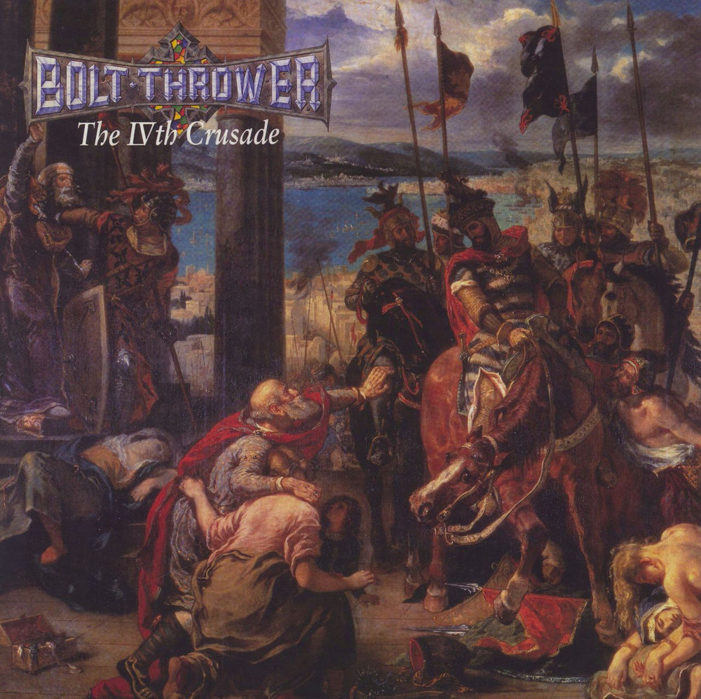 Bolt Thrower The IVth Crusade UK vinyl LP album (LP record) MOSH070FDRUS