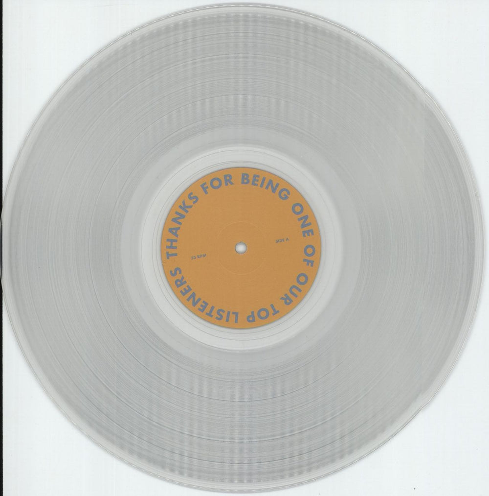 Bombay Bicycle Club My Big Day - Clear Vinyl UK vinyl LP album (LP record) BQCLPMY871364