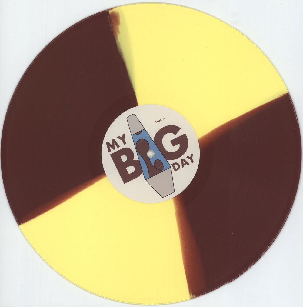 Bombay Bicycle Club My Big Day - Lava Lamp Vinyl UK vinyl LP album (LP record) BQCLPMY871808