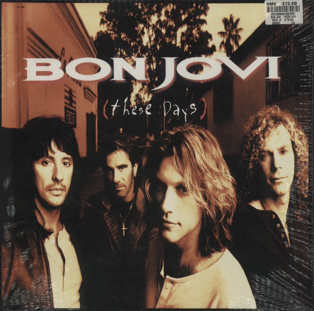 Bon Jovi These Days - Sealed UK 2-LP vinyl record set (Double LP Album) 528248-1
