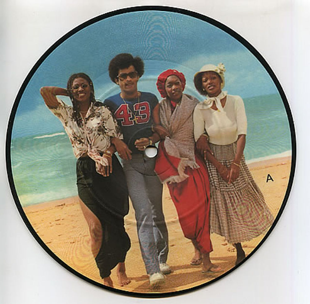 Boney M Hooray! Hooray!, It's A Holi-Holiday UK 7" vinyl picture disc (7 inch picture disc single) K11279P