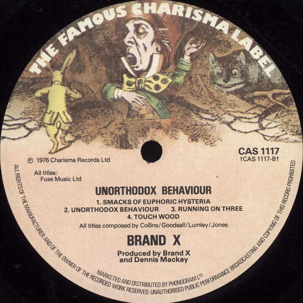 Brand X Unorthodox Behaviour - 1st - Complete - EX UK vinyl LP album (LP record) BDXLPUN695688