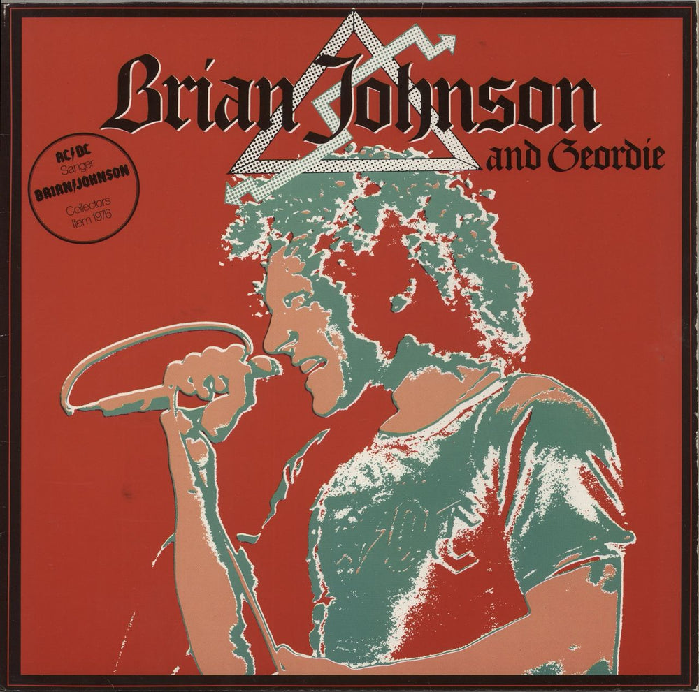 Brian Johnson Brian Johnson And Geordie German vinyl LP album (LP record) 204783-270