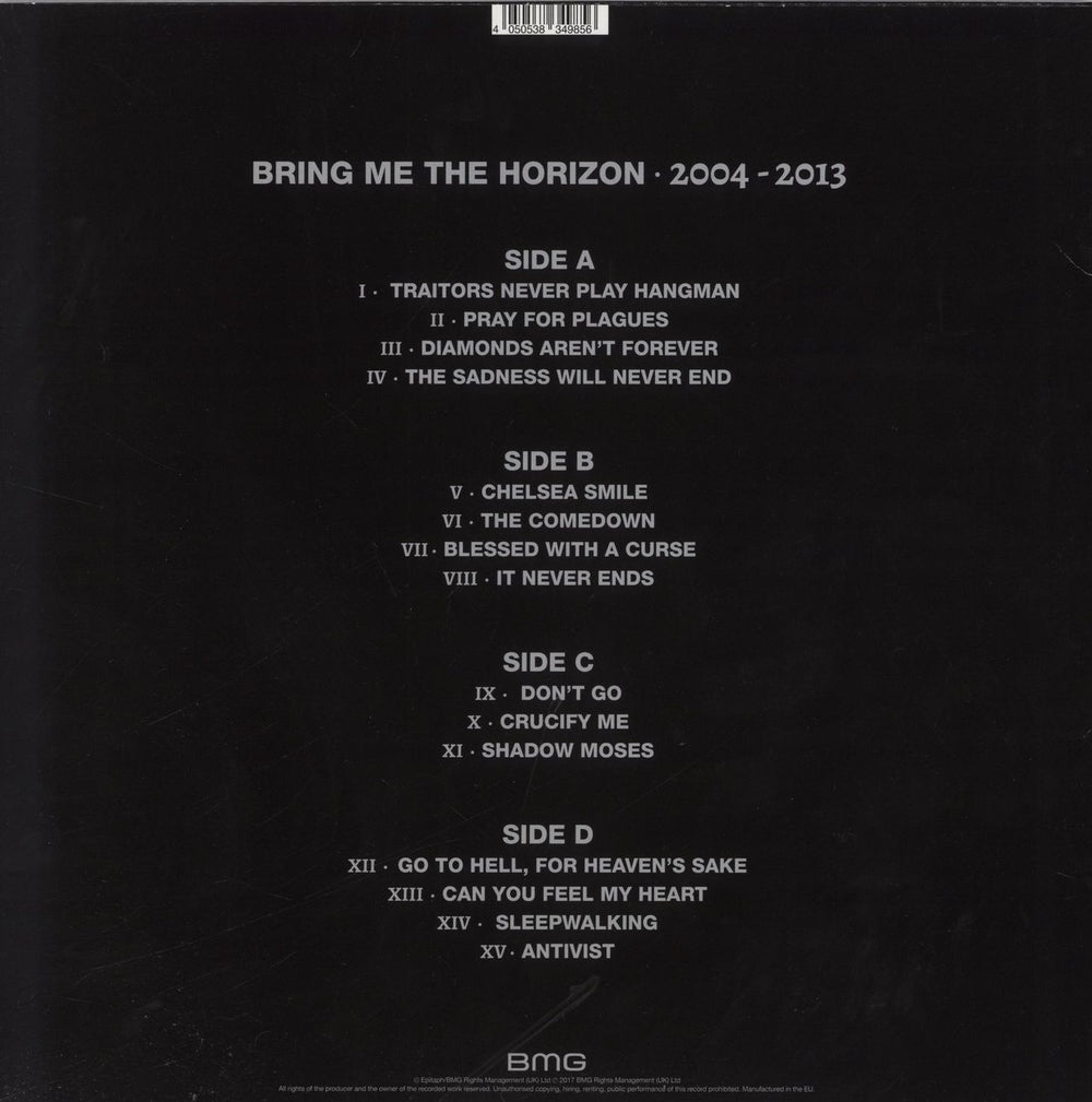 Bring Me The Horizon 2004-2013 UK 2-LP vinyl record set (Double LP Album)