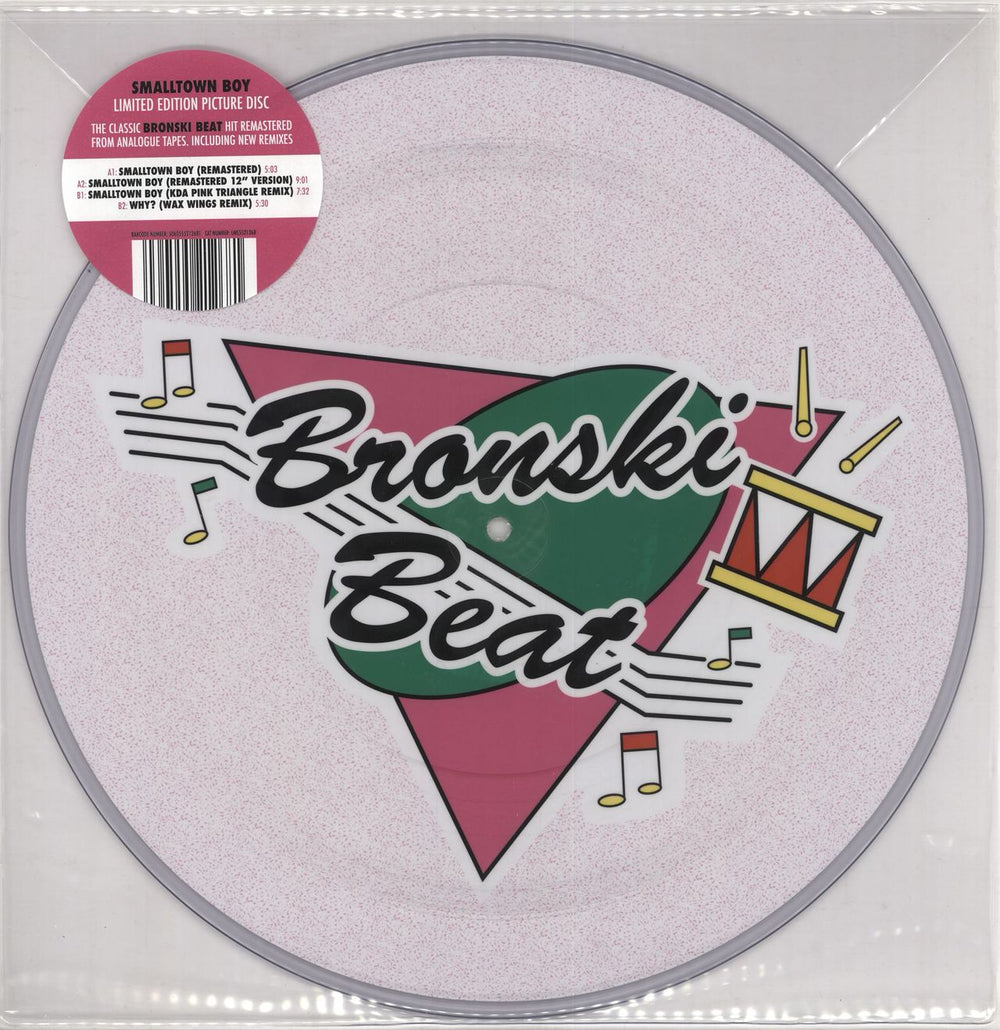 Bronski Beat Smalltown Boy - RSD19 UK 12" vinyl picture disc (12 inch picture record) LMS5521268