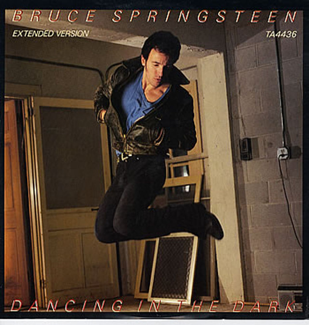 Bruce Springsteen Dancing In The Dark UK 12" vinyl single (12 inch record / Maxi-single) TA4436