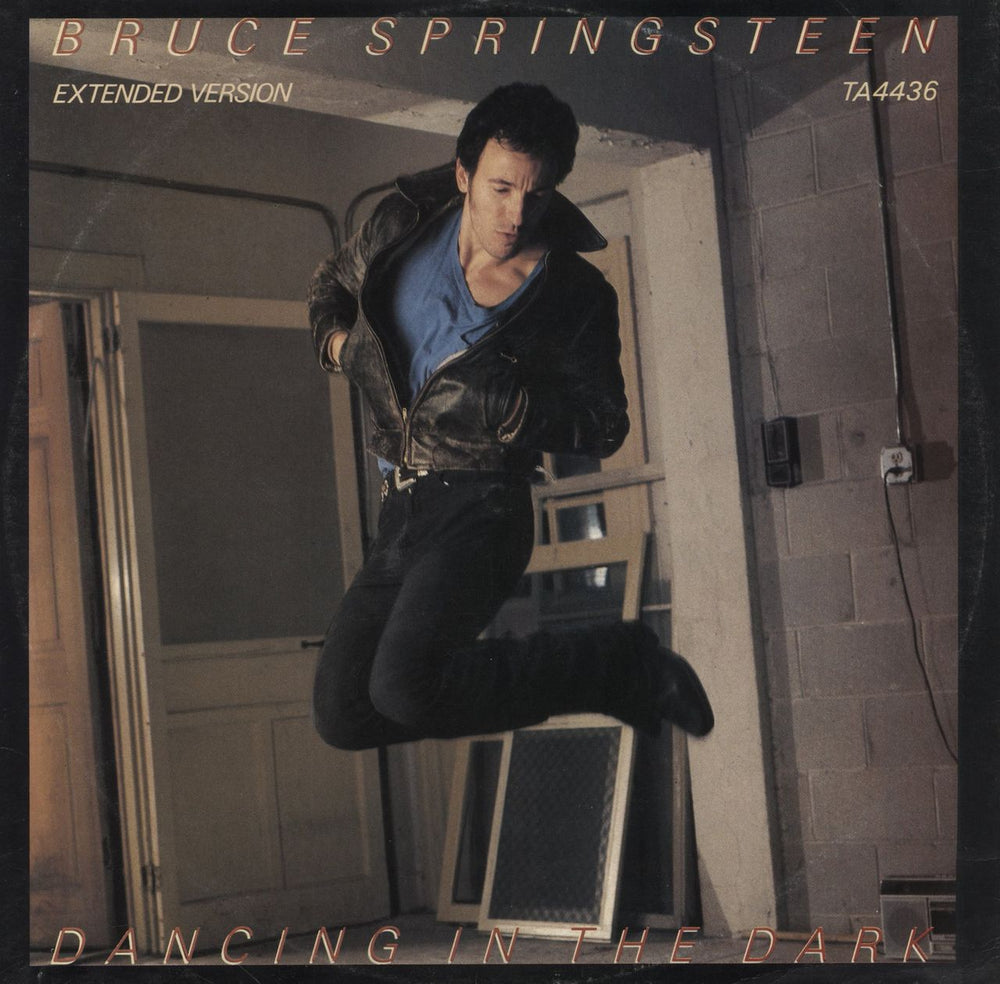 Bruce Springsteen Dancing In The Dark UK 12" vinyl single (12 inch record / Maxi-single) TA4436