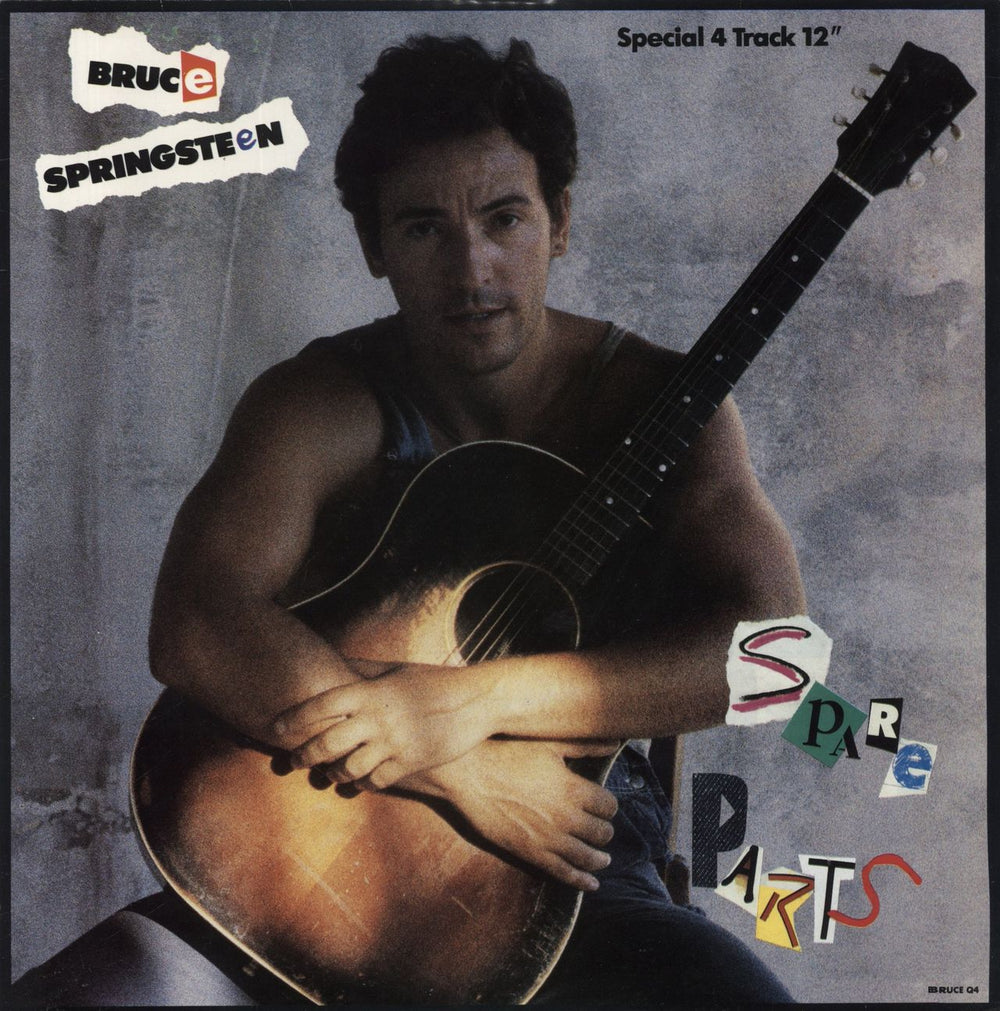 Bruce Springsteen Spare Parts UK 12" vinyl single (12 inch record / Maxi-single) BRUCEQ4