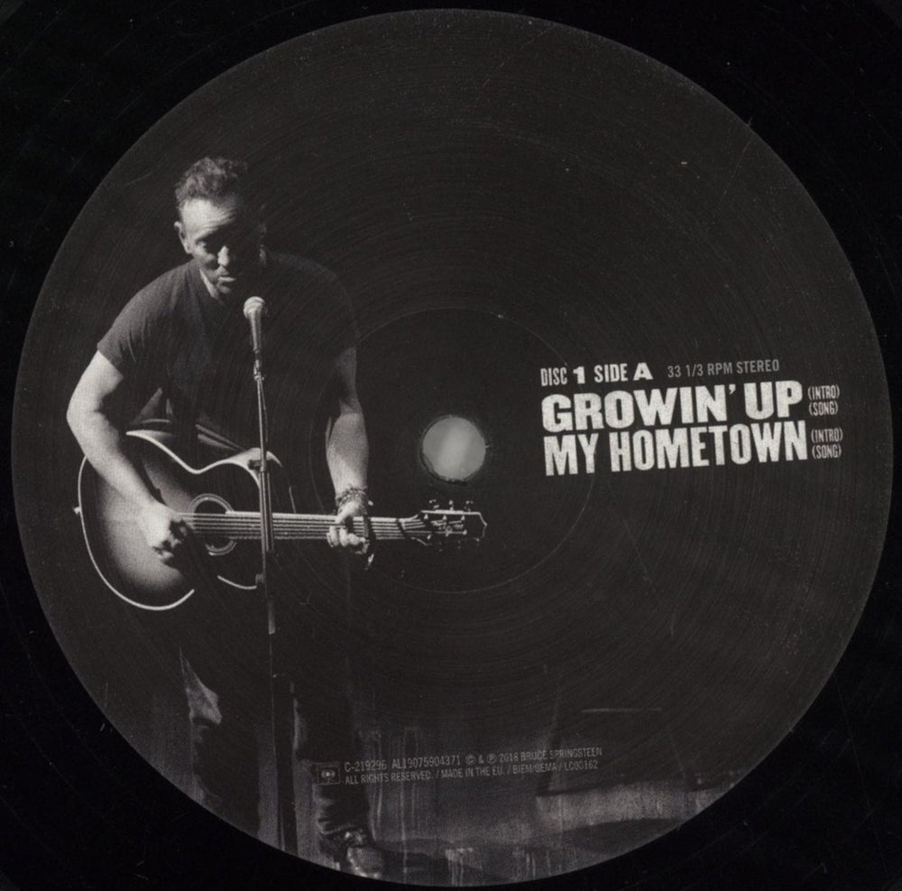 Bruce Springsteen Springsteen On Broadway UK 4-LP vinyl album record set SPR4LSP881305