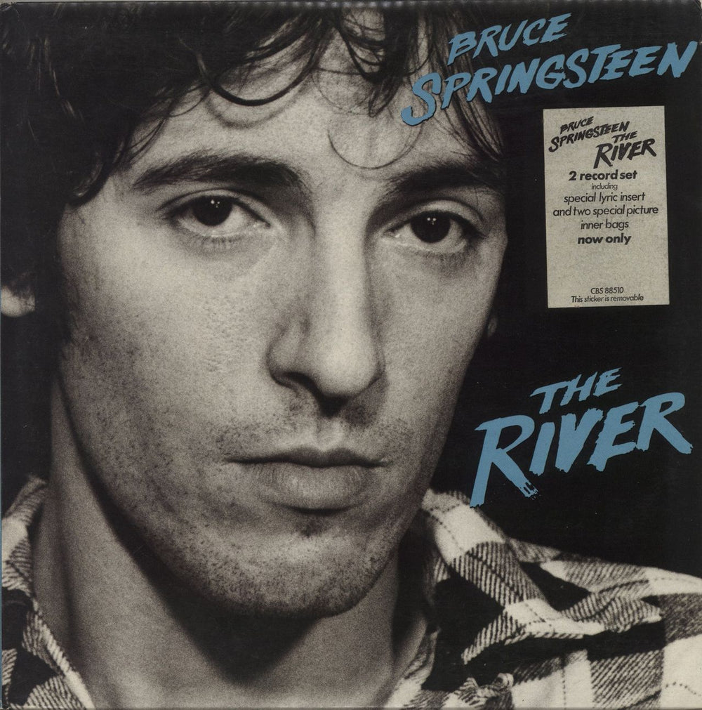 Bruce Springsteen The River - Stickered - Complete - WOC UK 2-LP vinyl record set (Double LP Album) 88510
