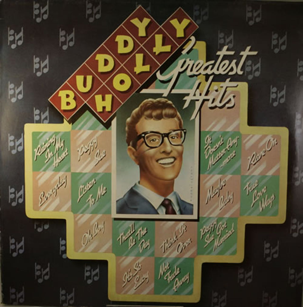 Buddy Holly Greatest Hits UK vinyl LP album (LP record) MCL1618