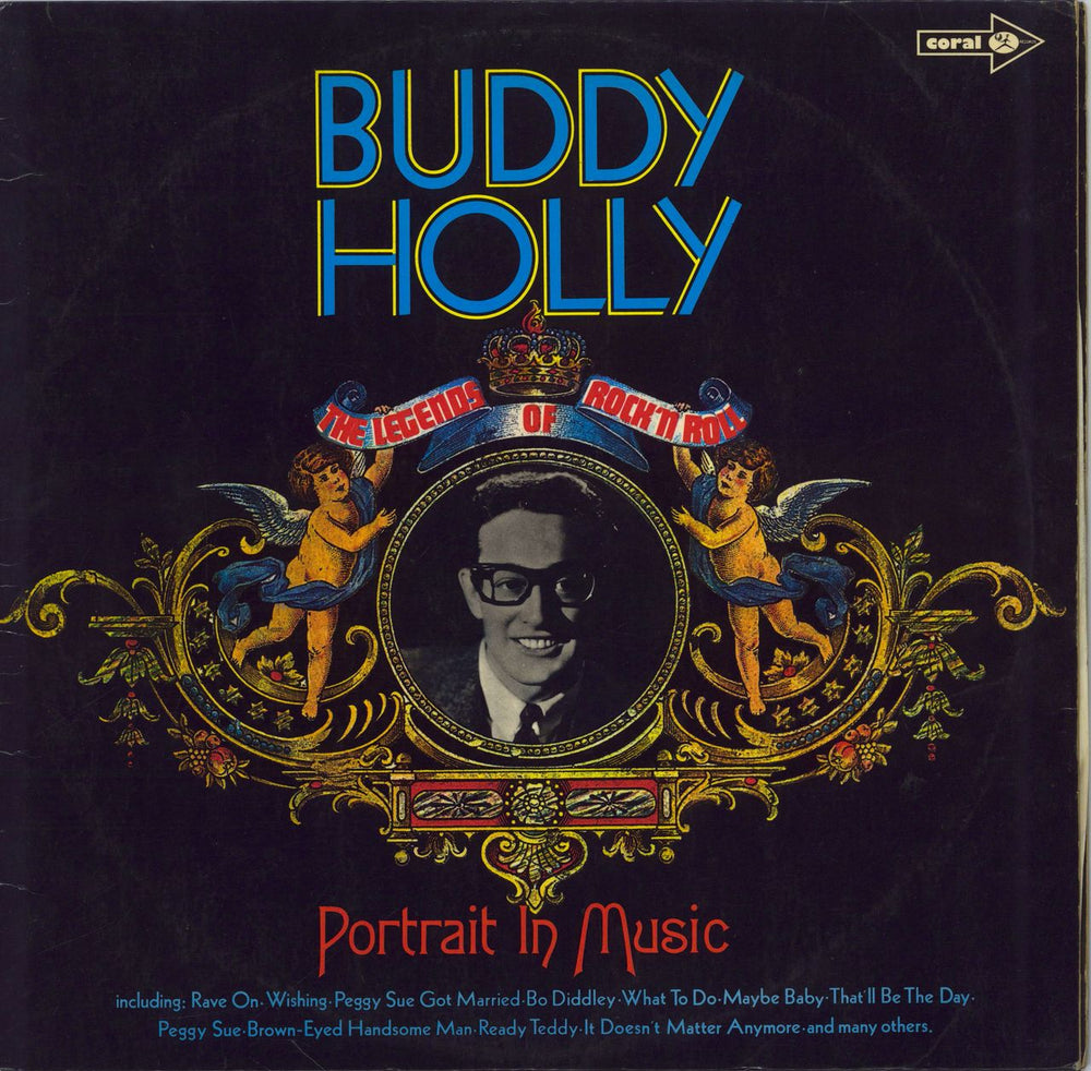 Buddy Holly Portrait In Music - VG German 2-LP vinyl record set (Double LP Album) COPS4408/1-2