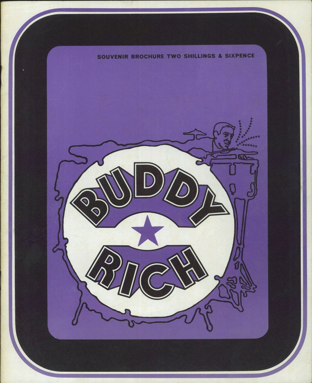 Buddy Rich Buddy Rich 1968 Tour Programme UK tour programme TOUR PROGRAMME