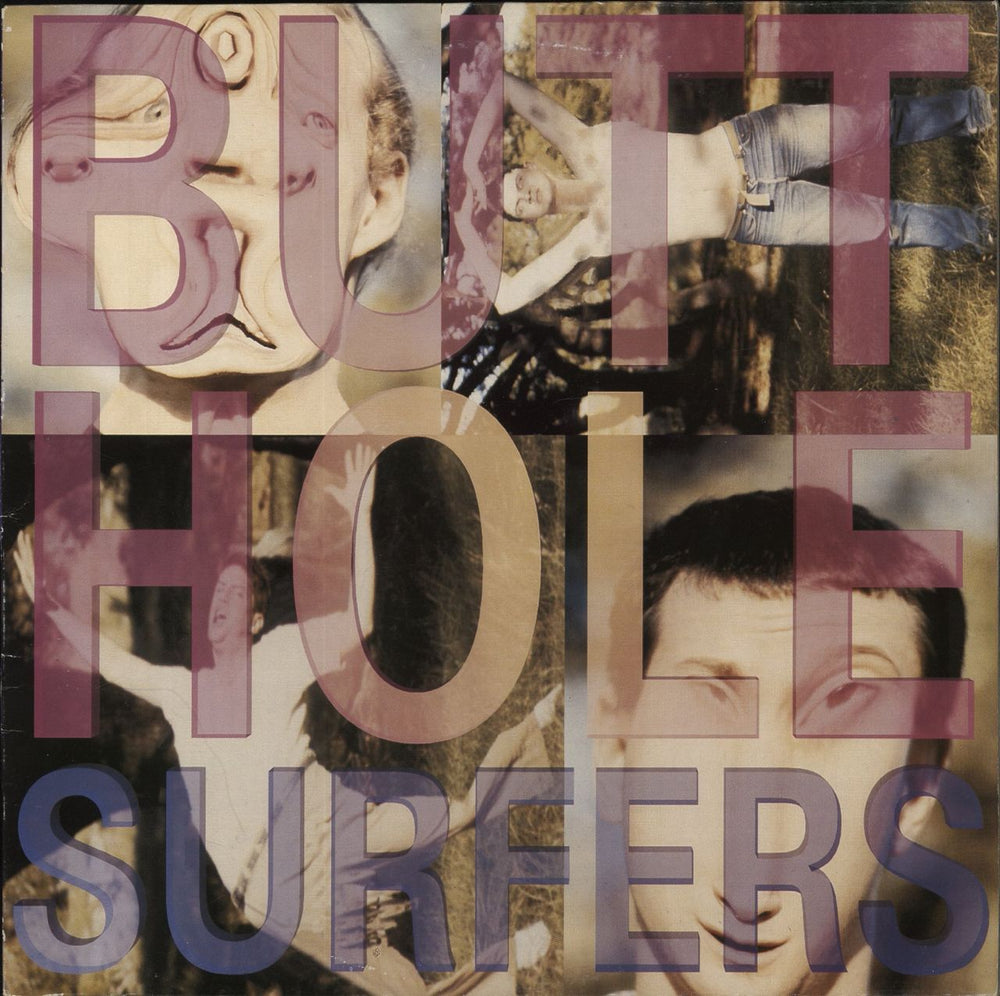 Butthole Surfers Piouhgd UK vinyl LP album (LP record) R20812601