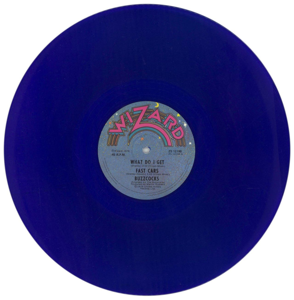 Buzzcocks I Am The Amazing Buzzcocks - Blue Vinyl - EX Australian 12" vinyl single (12 inch record / Maxi-single) BUZ12IA851270