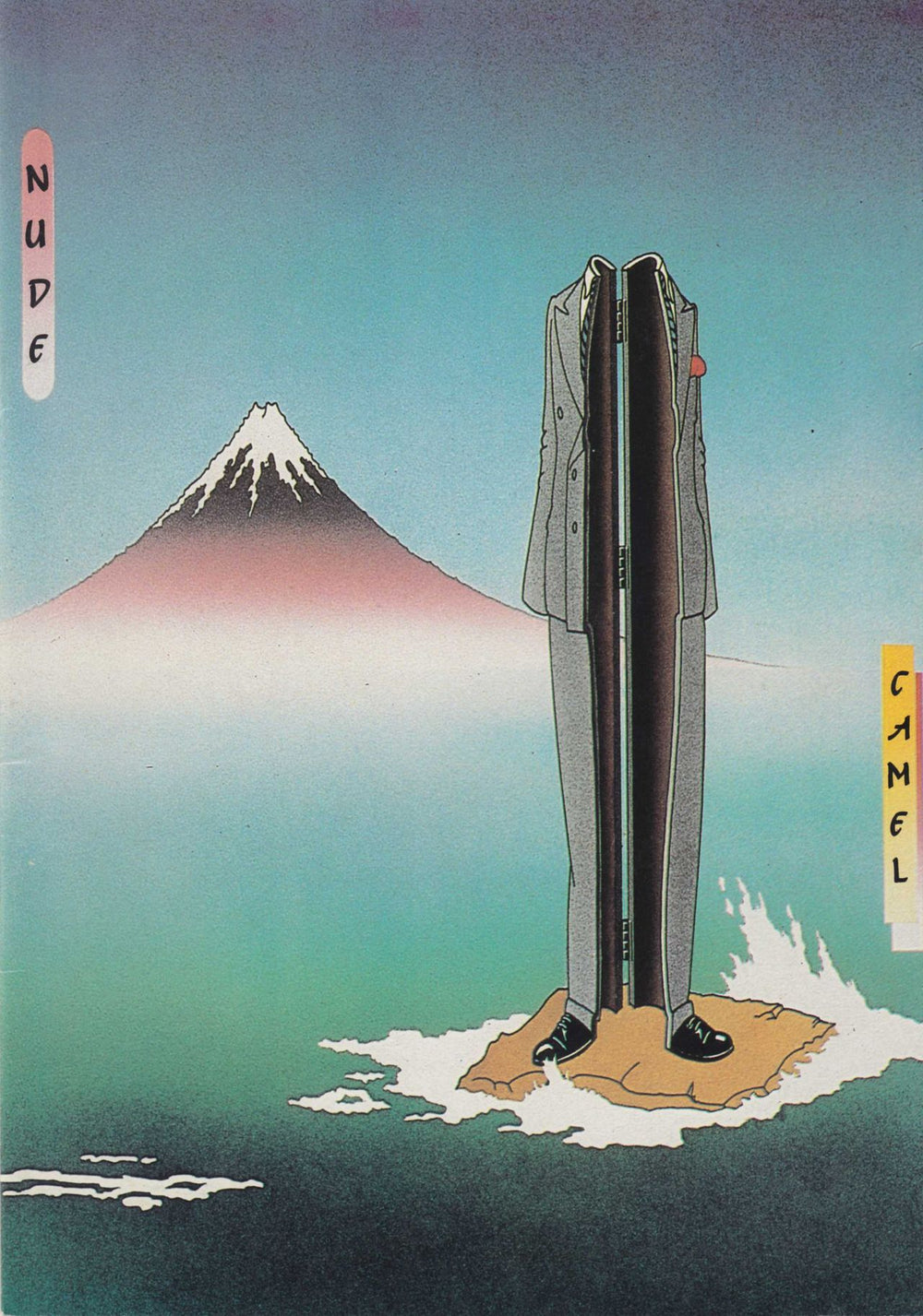 Camel Nude Tour + Ticket Stub UK tour programme TOUR PROGRAMME