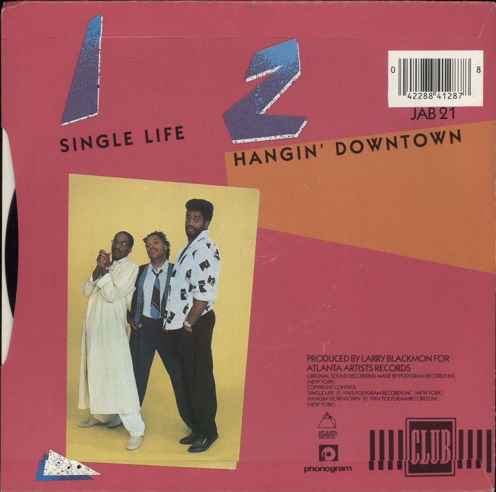 Cameo Single Life UK 7" vinyl single (7 inch record / 45) 042288412878