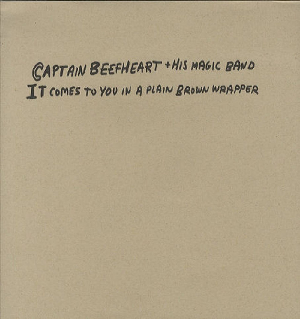 Captain Beefheart & Magic Band It Comes To You In A Plain Brown Wrapper US 2-LP vinyl record set (Double LP Album) LP5217