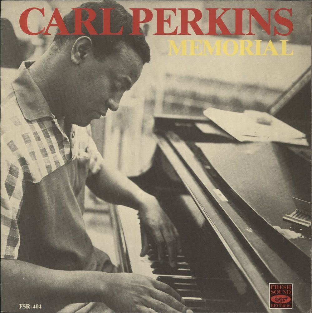 Carl Perkins (Jazz) Carl Perkins Memorial Spanish vinyl LP album (LP record) FSR-404