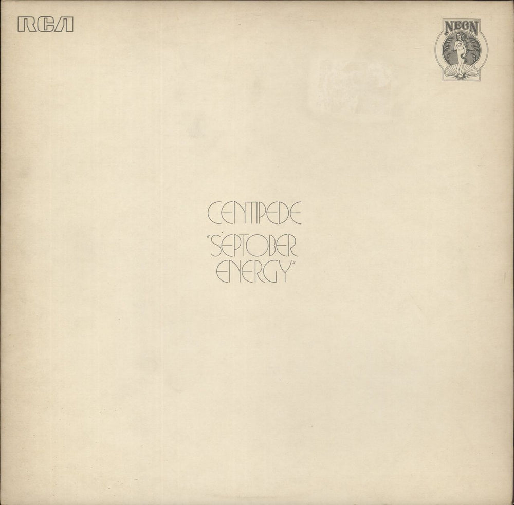 Centipede Septober Energy - EX UK 2-LP vinyl record set (Double LP Album) NE.9