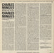 Charles Mingus Charles Mingus Presents Charles Mingus French vinyl LP album (LP record) 30AM6082