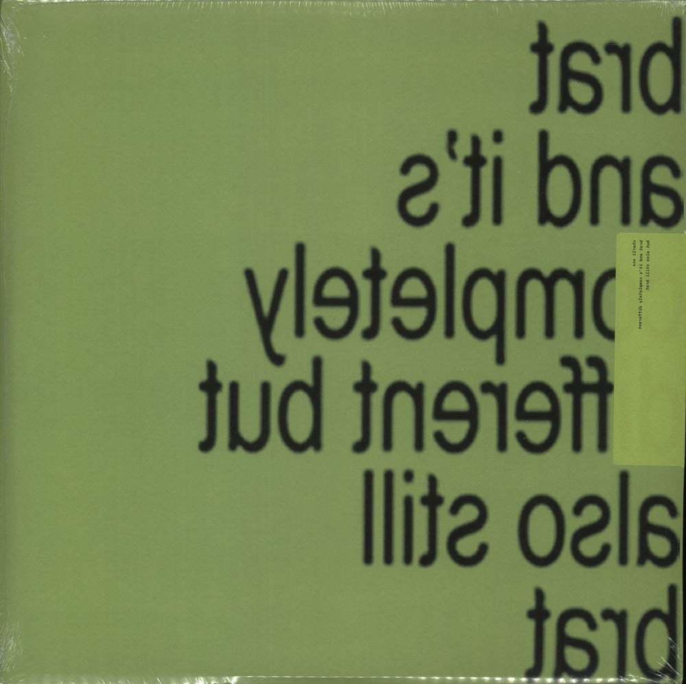 Charli XCX Brat And It's Completely Different But Also Still Brat - Milky Vinyl + Autographed Card - Sealed UK 3-LP vinyl record set (Triple LP Album) 075678603198