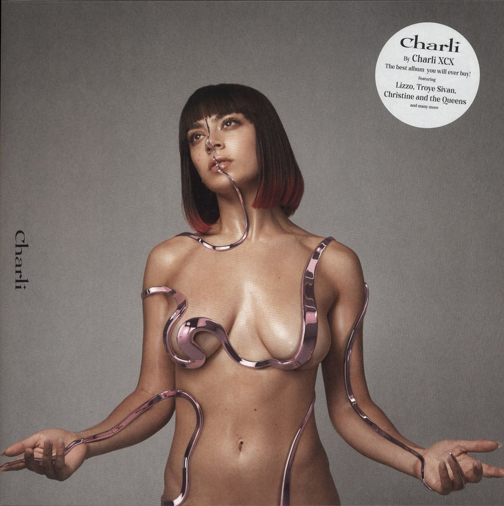 Charli XCX Charli - Black Vinyl UK 2-LP vinyl record set (Double LP Album) 0190295409579